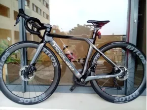BTLOS WRG47 Gravel Disc Wheelset | UD Satin Carbon | BTLOS GravelXpert Hub