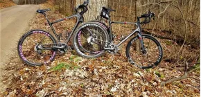 His and Her's Jamis Renegade Elite's with WGX 40's gravel set-up
