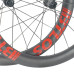 ATLAS Pro WRMC54 38mm External Width 54mm depth Carbon Monster Cross Wheelset 