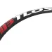 Asymmetric premium mountain bicycle carbon 29er 27mm wide 23.5mm deep bead-less tubeless compatible rims