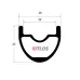 Symmetrical super light MTB 29er 28mm wide 22mm deep cross country carbon bicycle hookless and tubeless compatible rim