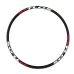 Symmetrical super light MTB 29er 28mm wide 22mm deep cross country carbon bicycle hookless and tubeless compatible rim