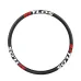 MTB 27.5inch/650B 40mm wide symmetrical hookless and tubeless compatible rim