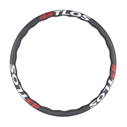 35mm Depth Gravel Disc Brake Tubeless Asymmetrical Wavy Carbon Rim
