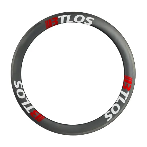 700c asymmetric 50mm deep aero clincher carbon road bike rims for sale