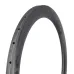 road composite bike wheels carbon fiber rims 700c 60mm deep tubular