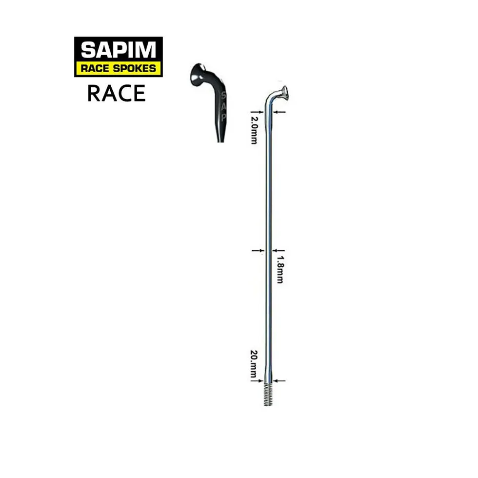Sapim Race spokes ( including Sapim nipples )