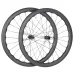 24mm Inner Width 45mm Depth All Road Wavy Carbon wheelset