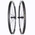 Asymmetric All Road 35mm Depth 32mm External Width Clincher Hookless Carbon Wheelset