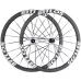 Asymmetric All Road 35mm Depth 32mm External Width Clincher Hookless Carbon Wheelset