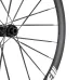 Asymmetric All Road 35mm Depth 32mm External Width Clincher Hookless Carbon Wheelset