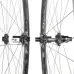 Asymmetrical 24mm Inner Width XC Trail Wavy Carbon Wheels