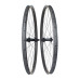 Coating Free Asymmetric 27mm inner width XC Trail shallow carbon wheelset