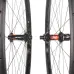 Asymmetrical 28mm Inner Width XC Trail Wavy Carbon Wheelset