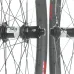 Asymmetric hand-built plus bike carbon bike wheelset