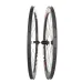 700C carbon road wheels 55mm deep clincher 26mm wide U shape tubeless compatible