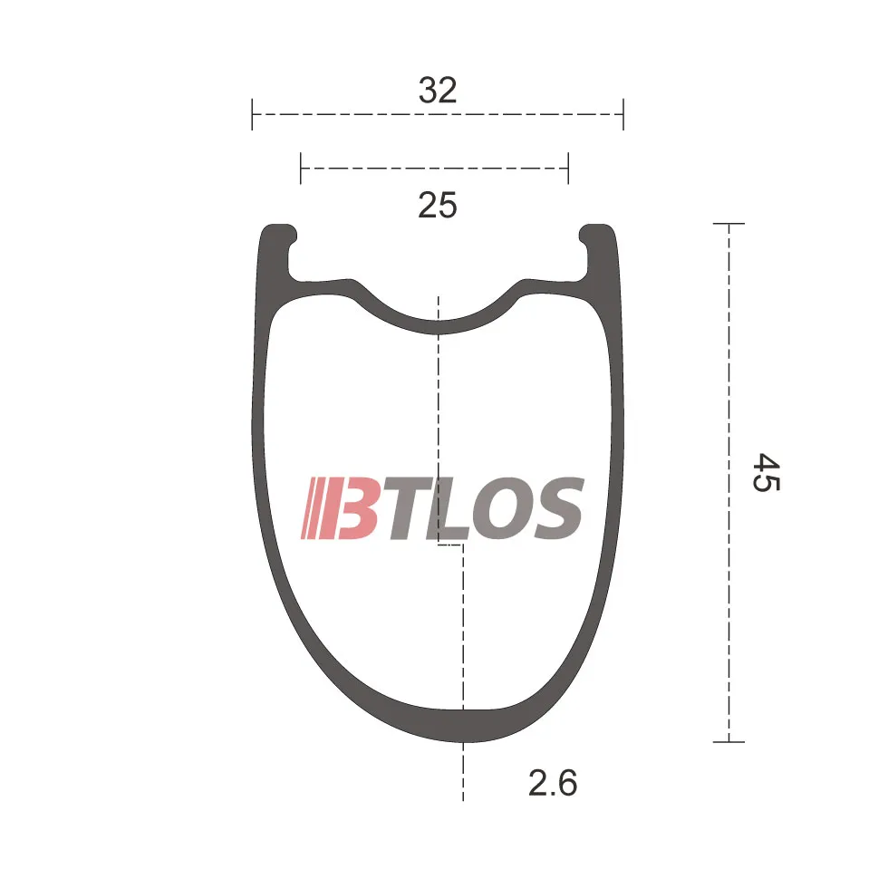 ARC45A cross-section drawing