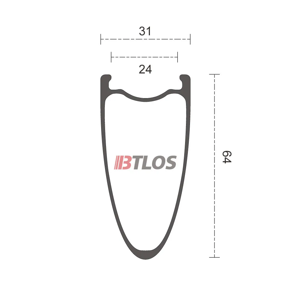ARC64 cross-section drawing