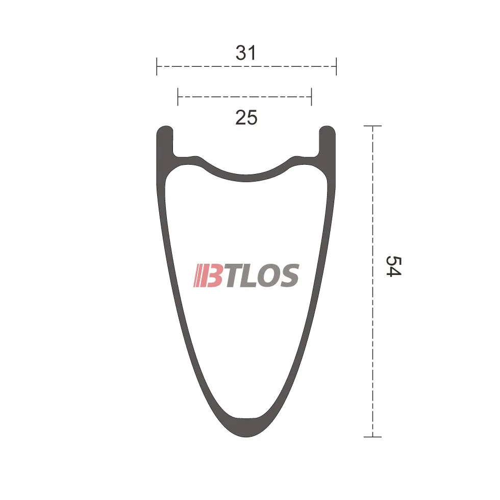 ARL54 cross section drawing