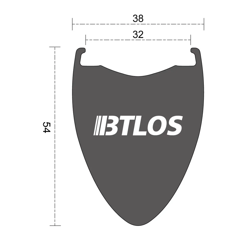 ATLAS Pro RMC54 cross-section drawing