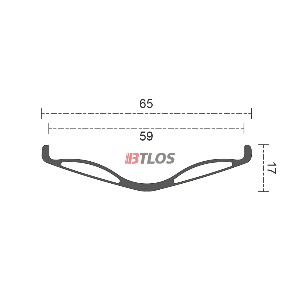 FS65 cross-section drawing