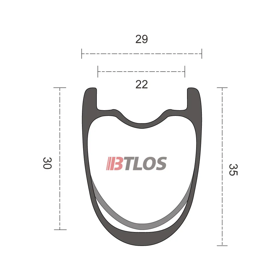 GXL35W cross-section drawing