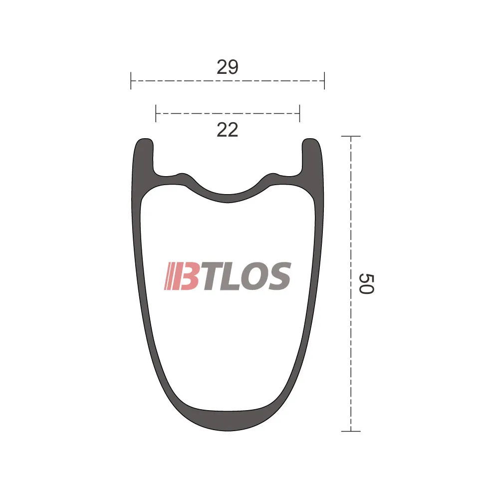 GXL50 cross-section drawing