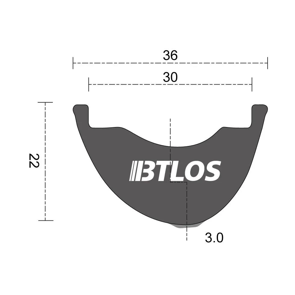 INTEGRA X30 cross-section drawing