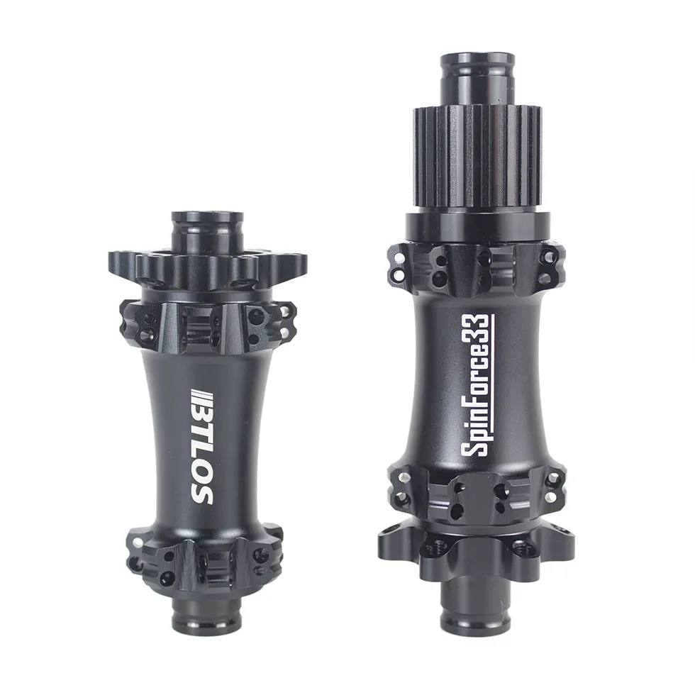 BTLOS MTB 6-bolt Straight-pull SpinForce 33 hubs